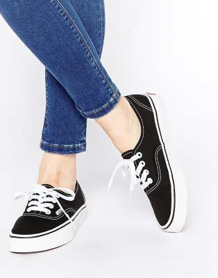 vans authentic noir et blanc