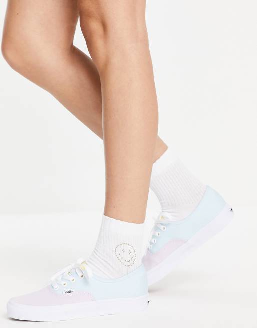 Vans - Authentic - Baskets color block - Pastel multicolore 
