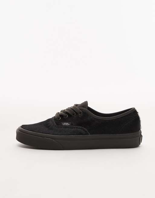 Vans Authentic - Baskets effet poils de poulain - Noir, 2 de 5