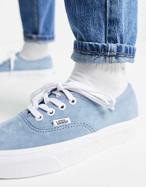 Vans authentic on sale bleu clair