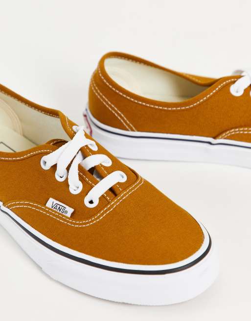 Vans authentic marron sale