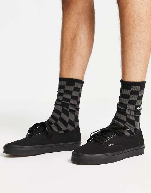 Vans Authentic - Baskets - Noir triple, 3 de 4