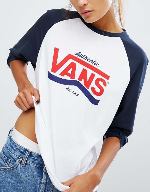 Vans Authentic Boyfriend Raglan T Shirt