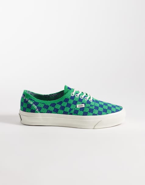 Vans Authentic – Buty sportowe w zielono-granatową szachownicę - view 1