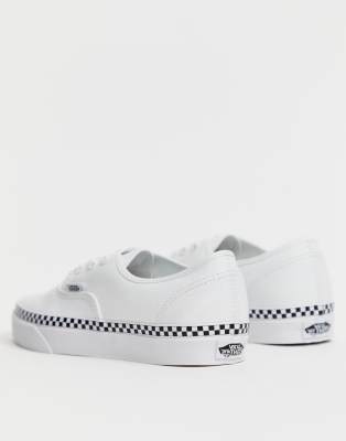 foxing blue & white skate shoes