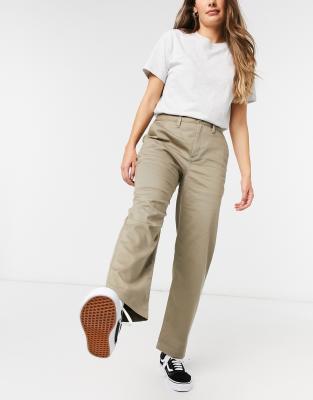 vans authentic chino pants womens