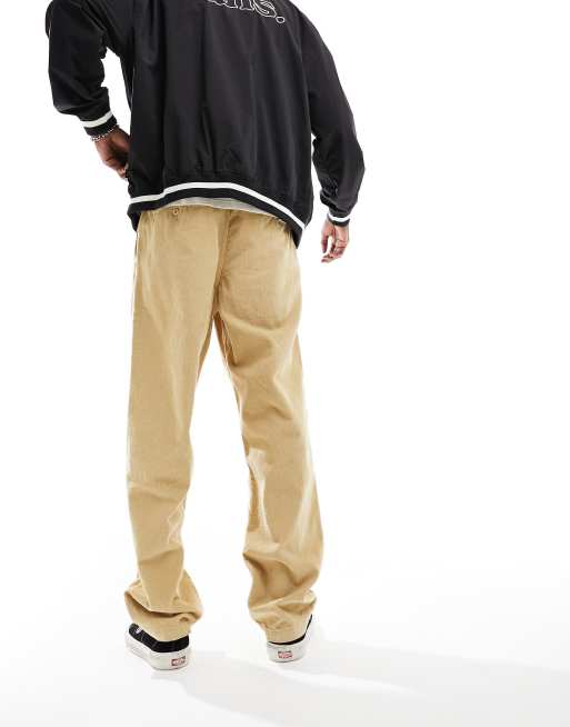 Carhartt WIP wide panel relaxed straight pants in white