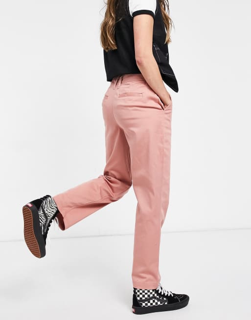 Vans pants hot sale Pink