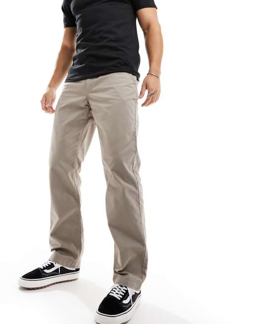 Vans Authentic chino pants in relaxed fit beige