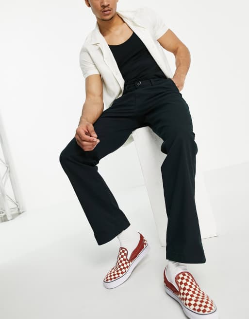Vans Authentic chino pro pants in navy, 4 of 4