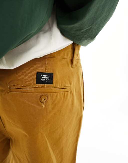 Vans store pants Orange