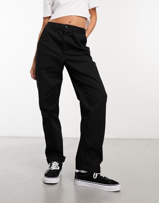 Vans authentic chinos in black | ASOS