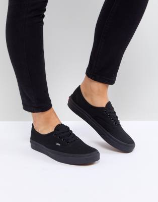 black vans authentic outfit