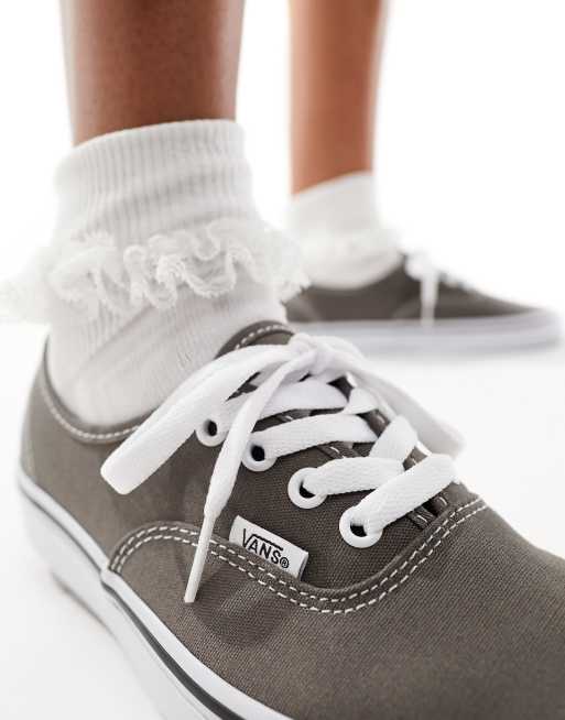 Vans Authentic Color Theory sneakers in gray ASOS