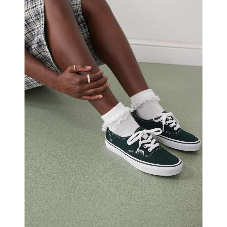 Vans Authentic Colour Theory Baskets Vert foncé ASOS