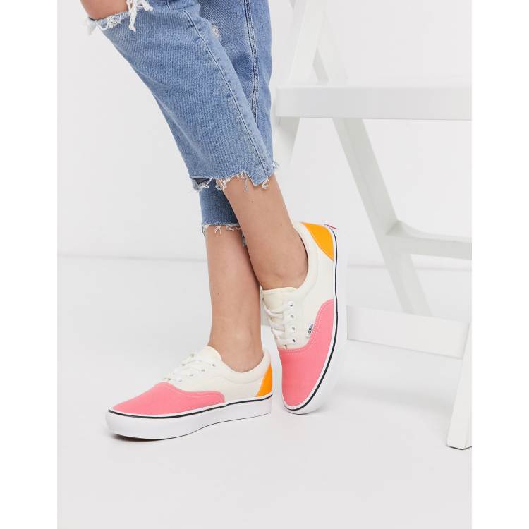 Vans Authentic ComfyCush Era Shoes Canvas Strawberry Pink