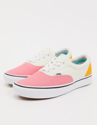 vans canvas pink