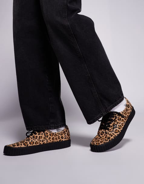 Vans Authentic Creeper sneakers in leopard print - view 1