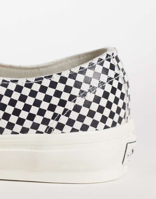 Vans Authentic – Czarno-białe buty sportowe w drobną szachownicę, 2 z 5