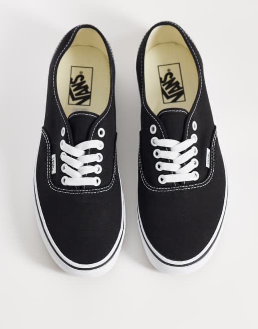 Vans Authentic - czarno-białe buty sportowe, 3 z 5