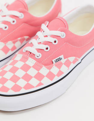 strawberry checkered vans