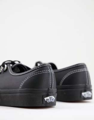 vans authentic black price