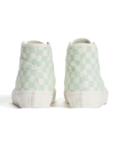 Vans Authentic hi 2.0 sneakers in lichtgroen, 3 van 4