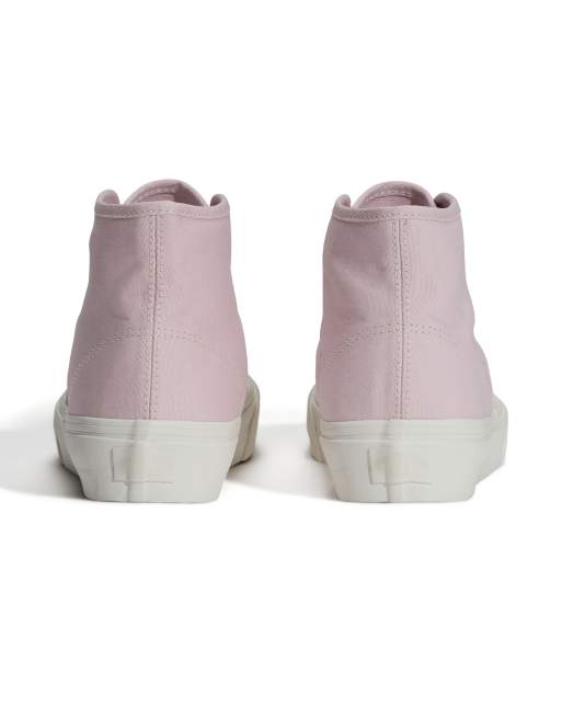 Vans Authentic hi 2.0 sneakers in lichtroze, 3 van 4