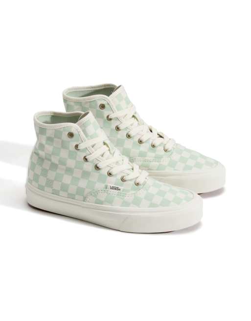 Vans Authentic hi 2.0 zapatillas deportivas en verde claro, 2 de 4