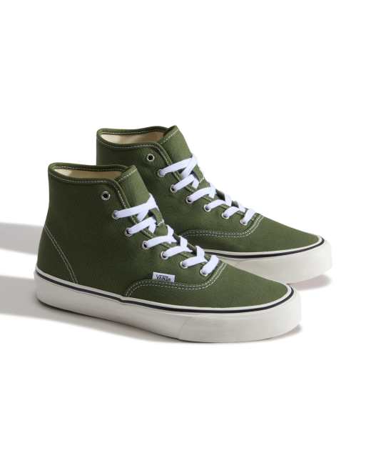 Vans Authentic hi 2.0 - zapatillas deportivas verde oscuro, 2 de 4