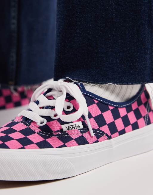 Vans Authentic in deep indigo/pink fizz | ASOS