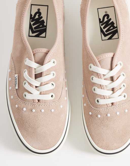 Vans Authentic – Jasnobrązowe buty sportowe z perełkami, 2 z 5
