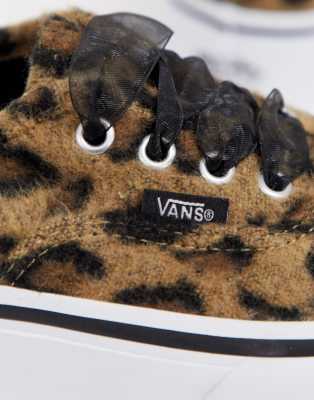 vans leopard platform shoes