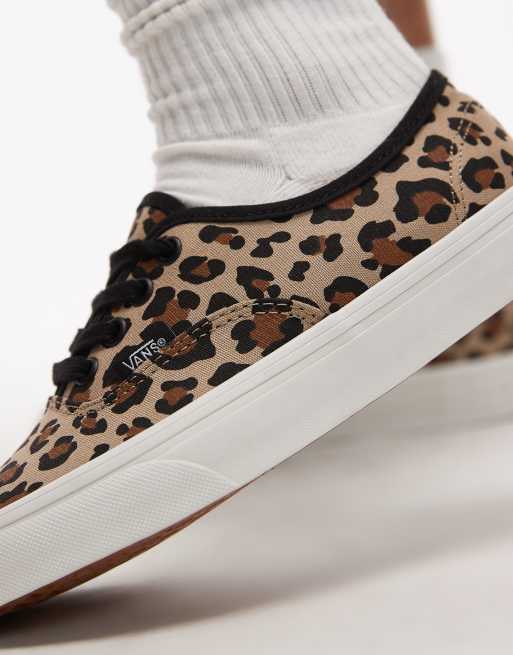 Vans Authentic – Leopardmönstrade sneakers, 4 av 5