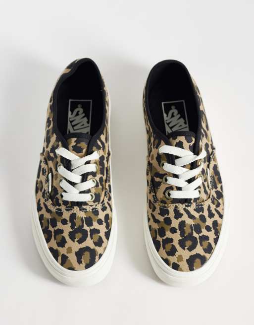 Vans Authentic – Leopardmönstrade sneakers, 3 av 5