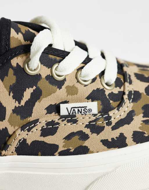 Vans Authentic – Leopardmönstrade sneakers, 4 av 5