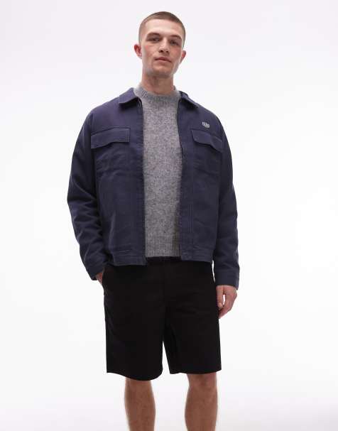 Vans Authentic – Locker geschnittene Chinoshorts in Schwarz - view 1