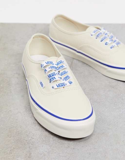 Vans cream authentic sale