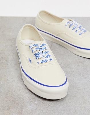 Vans Authentic logo lace sneakers in 