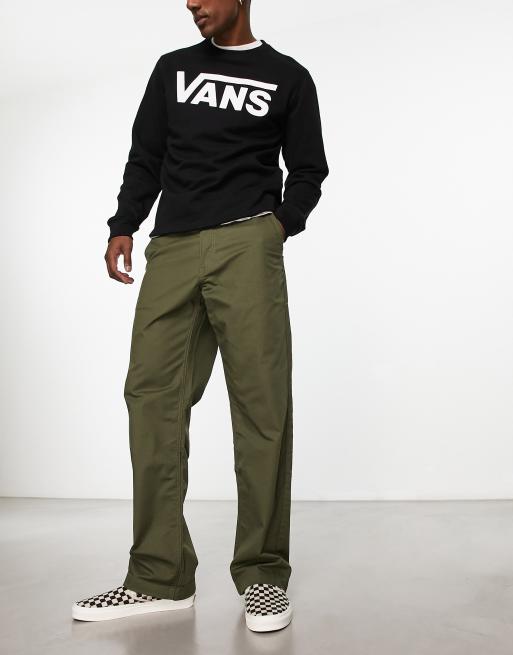 Vans best sale green pants