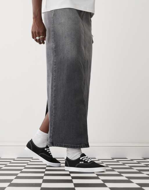 Vans Authentic Lowpro sneakers in black and white, 3 of 5