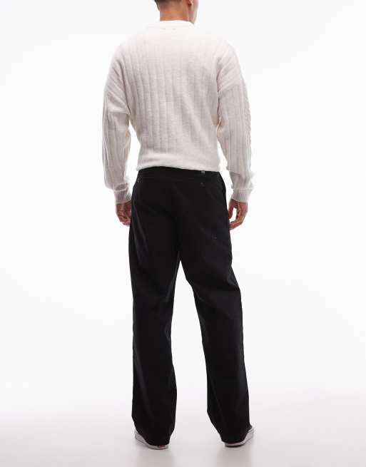 Vans Authentic - Pantalon chino ample - Noir, 2 de 5