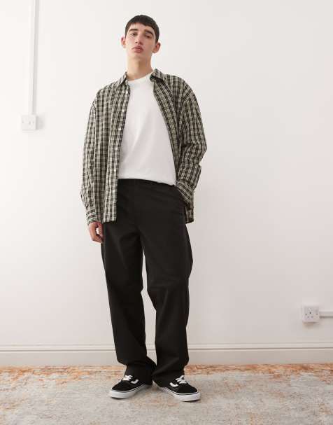 Vans Authentic - Pantalon chino ample - Noir - view 1