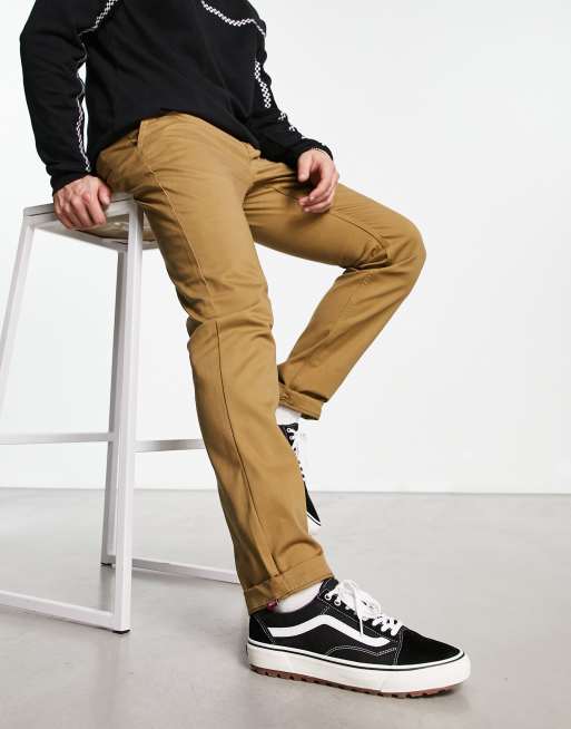 Vans Authentic Pantalon chino slim Kaki