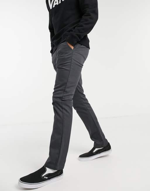 Vans Authentic - Pantalon chino stretch - Gris