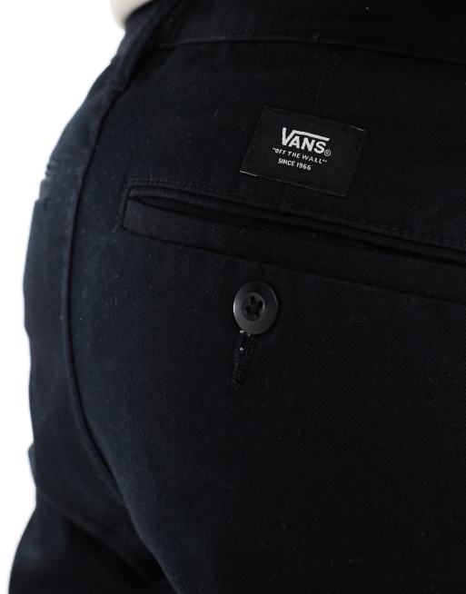 Vans Authentic Pantaloni chino slim comodi neri ASOS