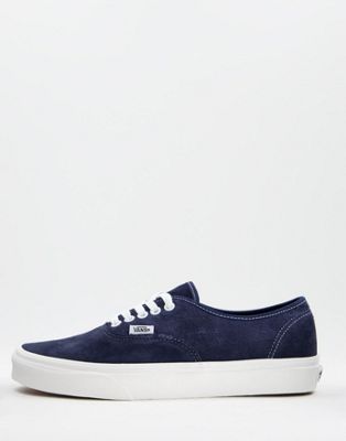 Vans Authentic Pig Suede trainers in blue