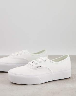 vans authentic platform 2.0 white