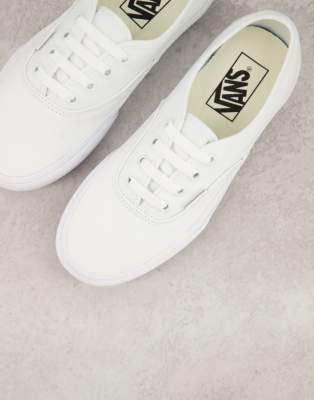 vans authentic cream white