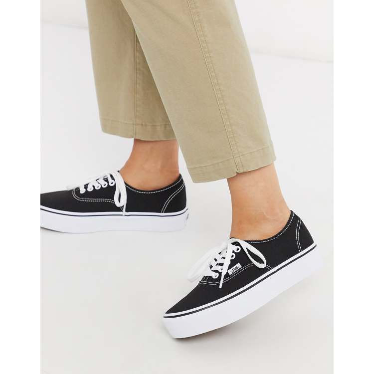 Platform vans authentic online